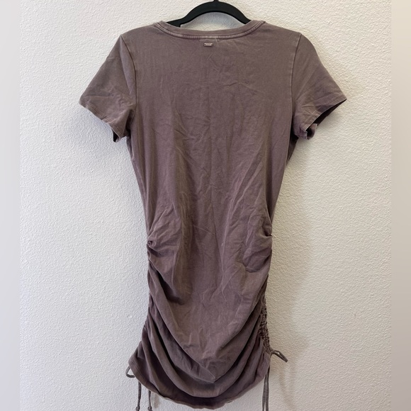 Victoria's Secret PINK Ruched Side T-Shirt Dress size small NWT - Picture 6 of 7